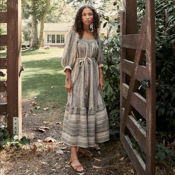 Christy Dawn Dresses & Skirts - EUC Christy Dawn Bianca Washed Noir Stripe M